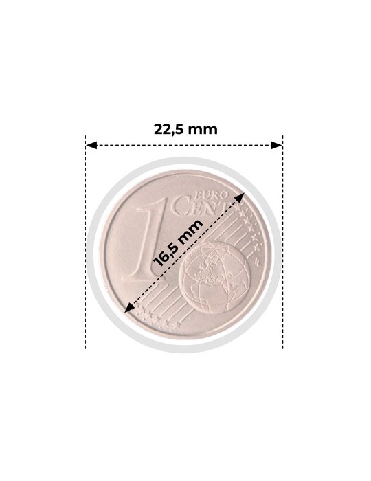 CAPSULES : 16.5 mm - POUR 1 CENT