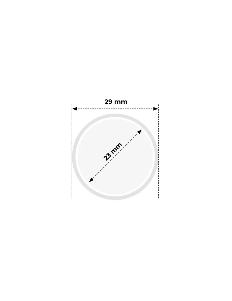 CAPSULES : 23 mm - POUR 1 EURO