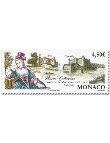 n° 3514 - Timbre MONACO Poste (MARIE CATHERINE - 14 25 427)