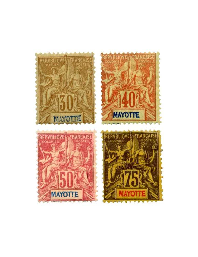 n° 1/14* - Timbre MAYOTTE Poste