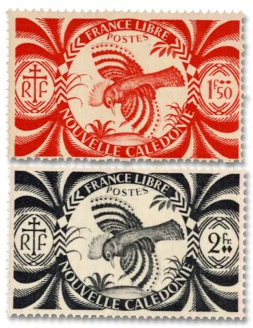 n° 230/243** - Timbre NOUVELLE CALEDONIE Poste 2