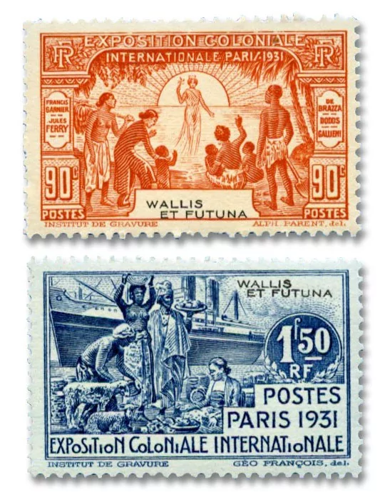 n° 66/69* - Timbre WALLIS ET FUTUNA Poste