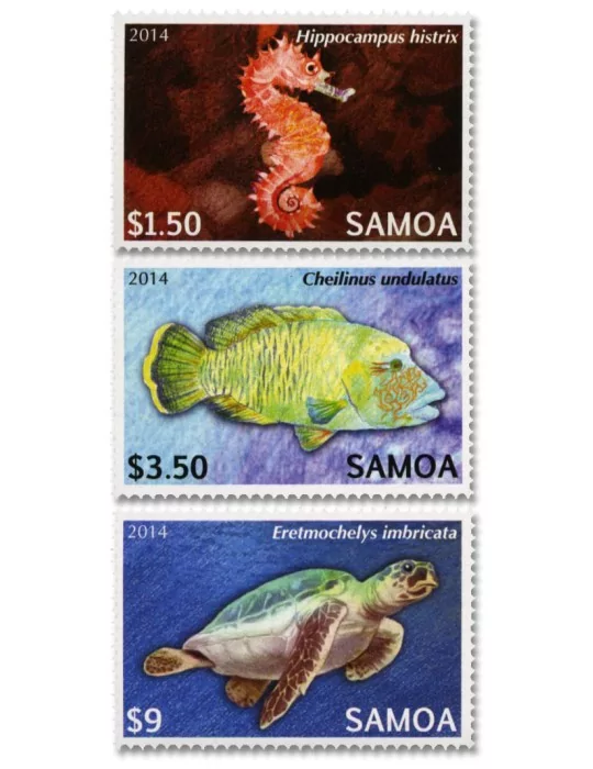 n° 1107/1118** - Timbre SAMOA Poste