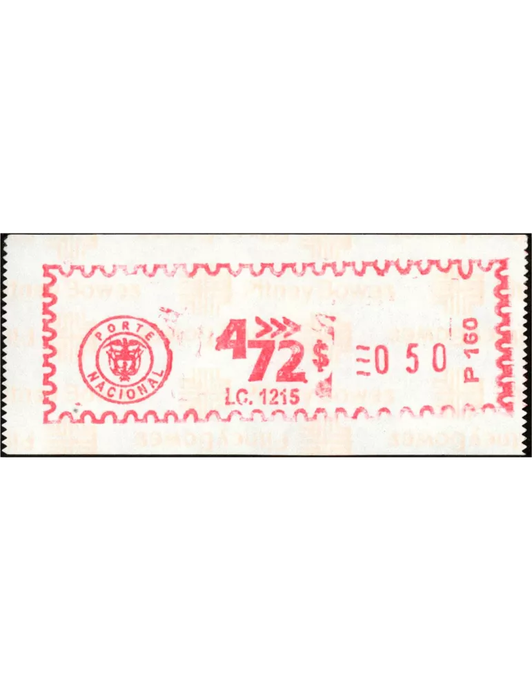 n° 3 - Timbre COLOMBIE Timbres de distributeurs