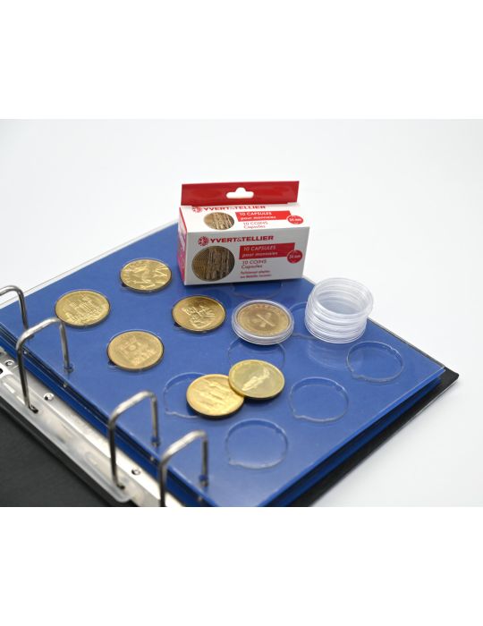 CAPSULES : 34 mm - POUR MEDAILLES SOUVENIRS