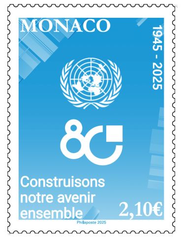 n° 3510 - Timbre MONACO Poste (80 ANS DE L'ONU - 14 25 437)