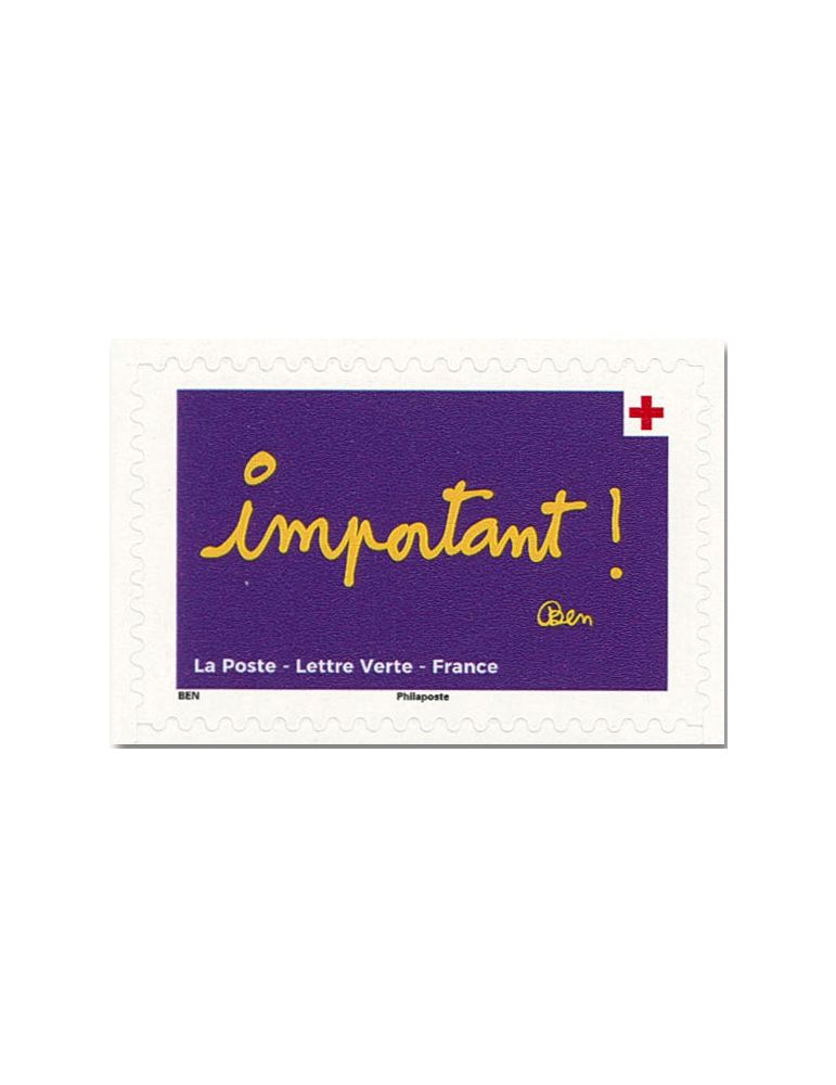 n° 2065 - Timbre France Carnets Croix-Rouge (2021) (BC1979)