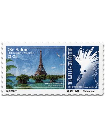 n° 1491/1492 - Timbre Nelle Calédonie Poste (Cagou : 78e salon philatélique d'automne) 2