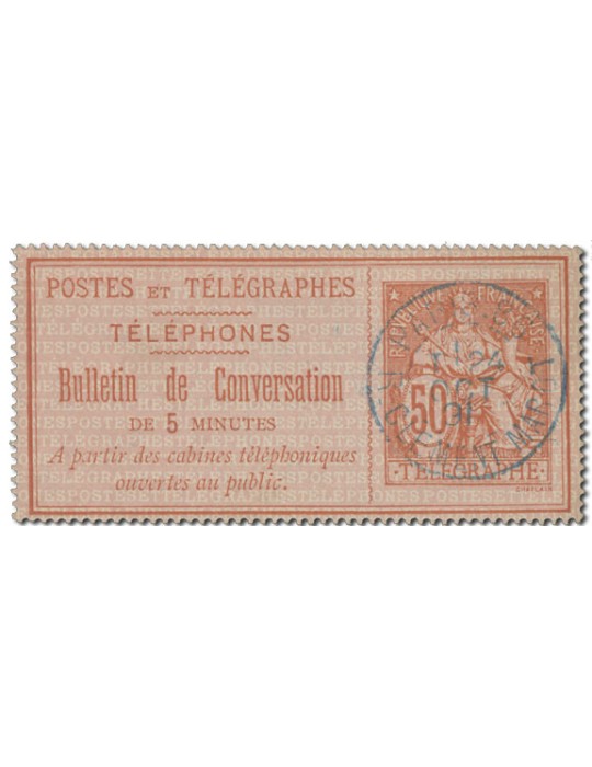 n° 9 obl. - Timbre FRANCE Telephone
