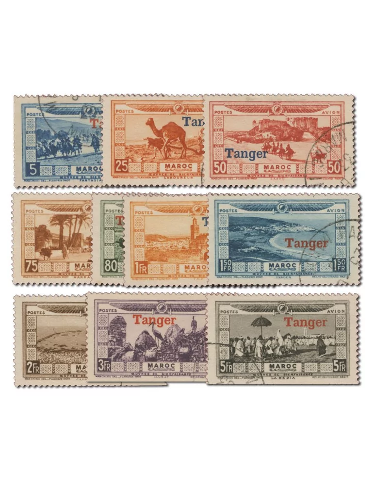 n° 22/31 obl. - Timbre MAROC Poste Aerienne