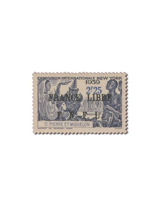 n° 282** - Timbre SAINT-PIERRE ET MIQUELON Poste