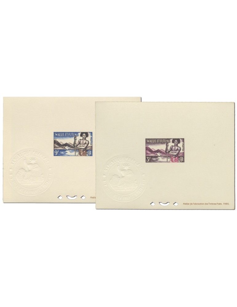 n° 157 et 158 - Timbre WALLIS ET FUTUNA Poste