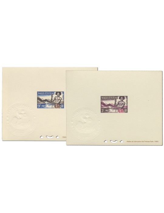 n° 157 et 158 - Timbre WALLIS ET FUTUNA Poste