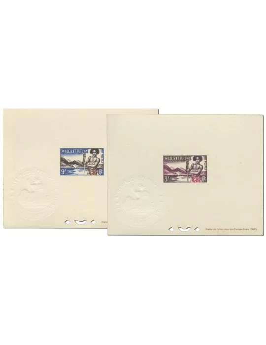 n° 157 et 158 - Timbre WALLIS ET FUTUNA Poste