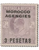 n° 31(*) - Timbre MAROC ANGLAIS Poste