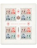 n° 4A -Timbre Monaco Bloc et feuillets