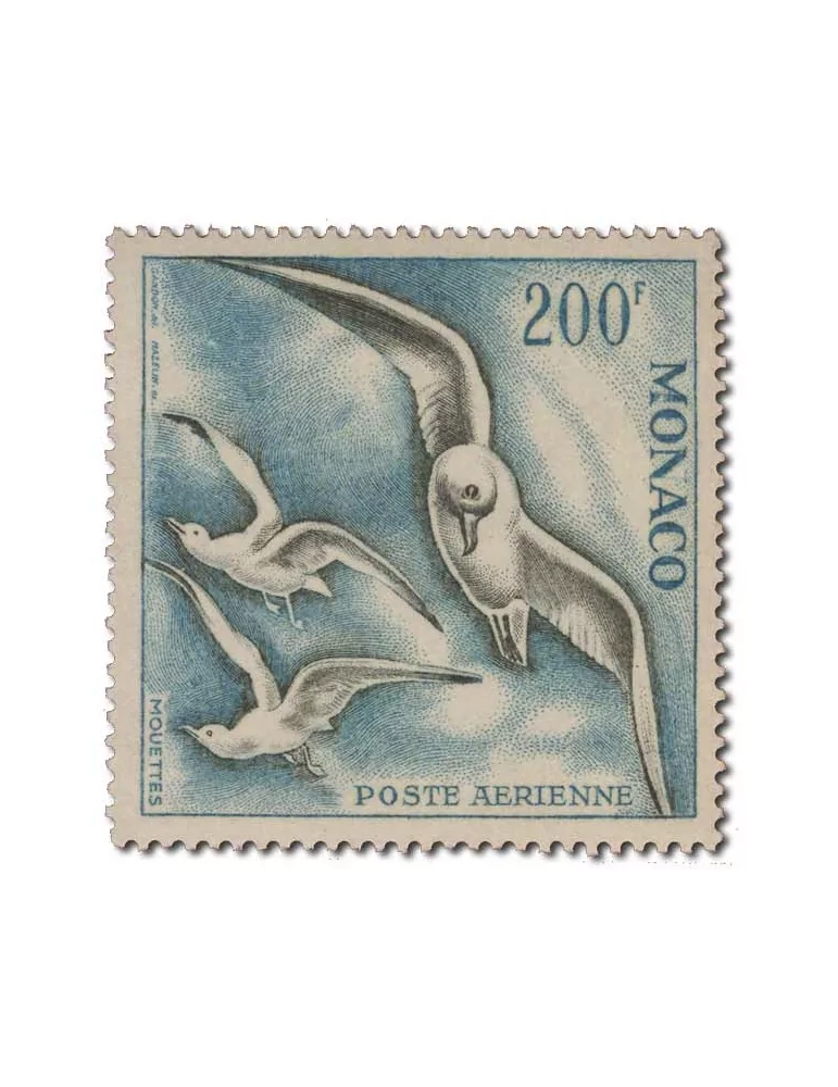 n° 67* - Timbre MONACO Poste Aerienne