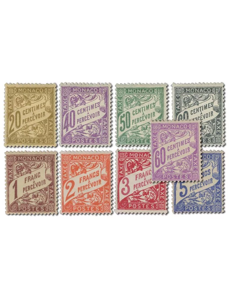n° 18/26* - Timbre MONACO Taxe