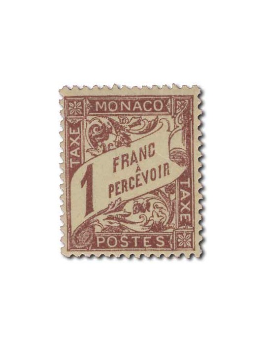 n° 18/26* - Timbre MONACO Taxe