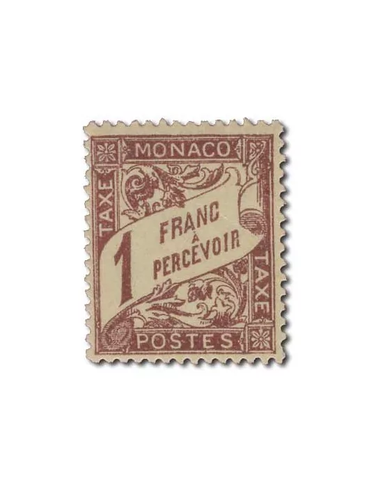 n° 18/26* - Timbre MONACO Taxe