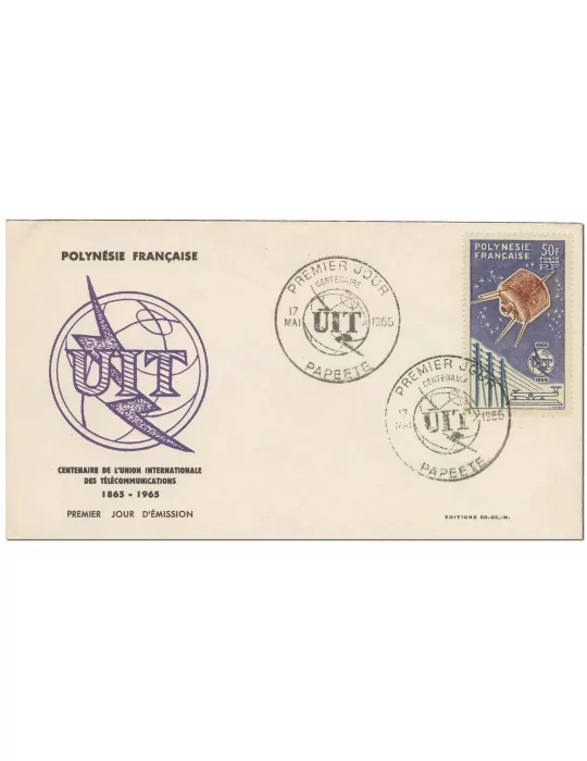 n° 10 obl. - Timbre POLYNESIE Poste Aerienne