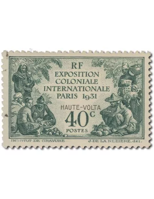 n° 66/69** - Timbre HAUTE VOLTA Poste