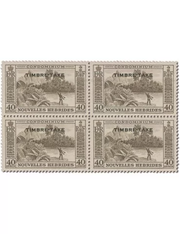 n° 26/30** - Timbre NOUVELLES HEBRIDES Taxe 2
