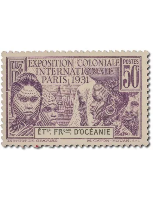 n° 80/83* - Timbre OCEANIE Poste