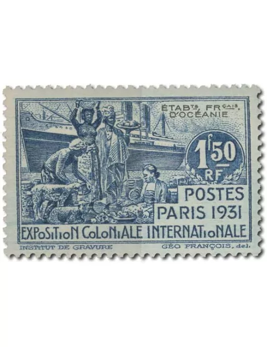 n° 80/83* - Timbre OCEANIE Poste