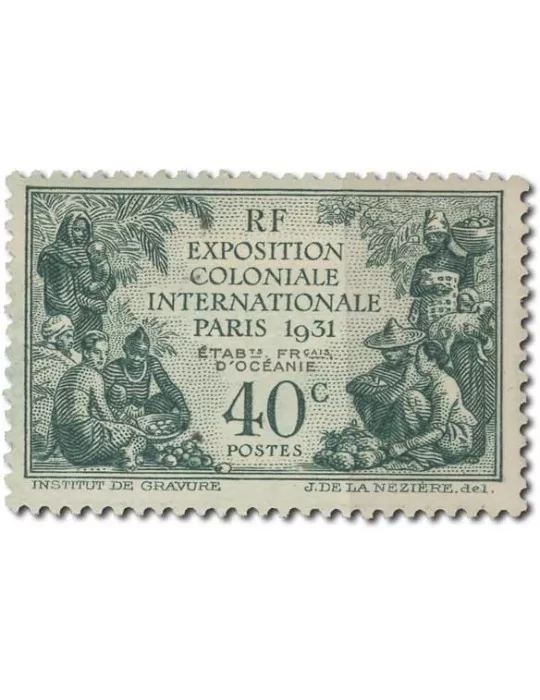 n° 80/83* - Timbre OCEANIE Poste