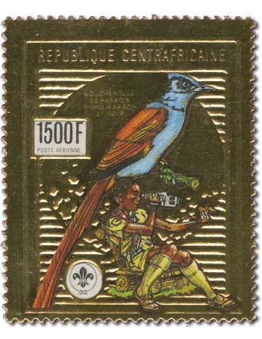 n° 396** - Timbre CENTRAFRIQUE Poste Aerienne