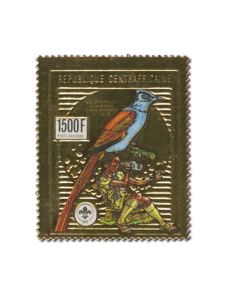 n° 396** - Timbre CENTRAFRIQUE Poste Aerienne