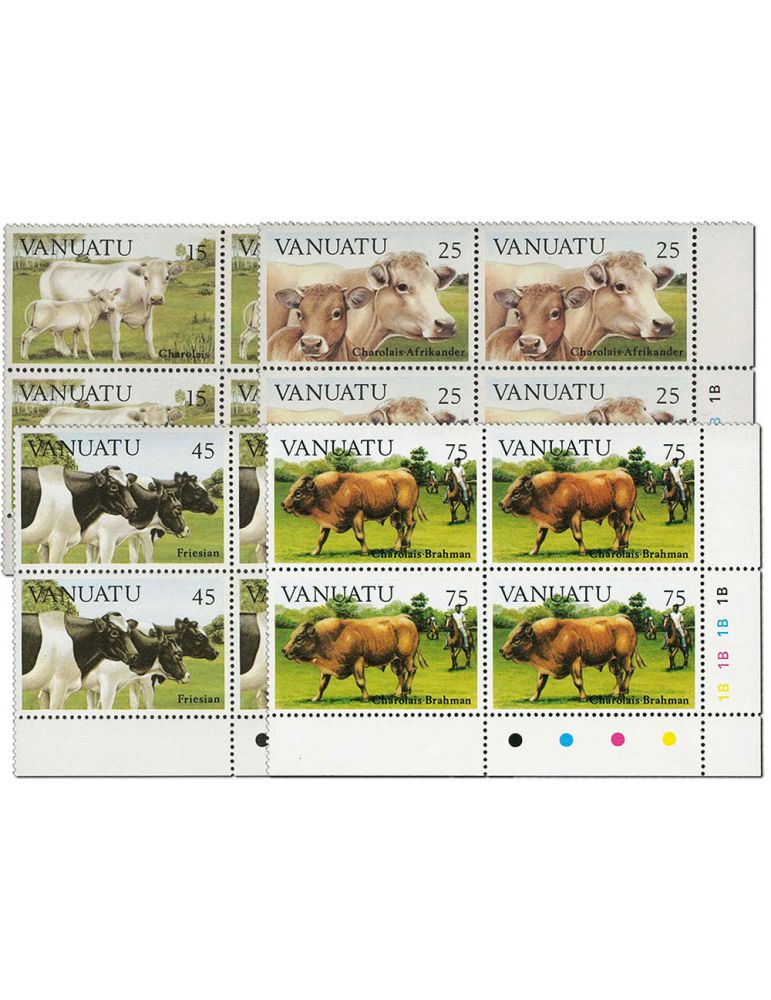 n° 695/698 - Timbre VANUATU Poste
