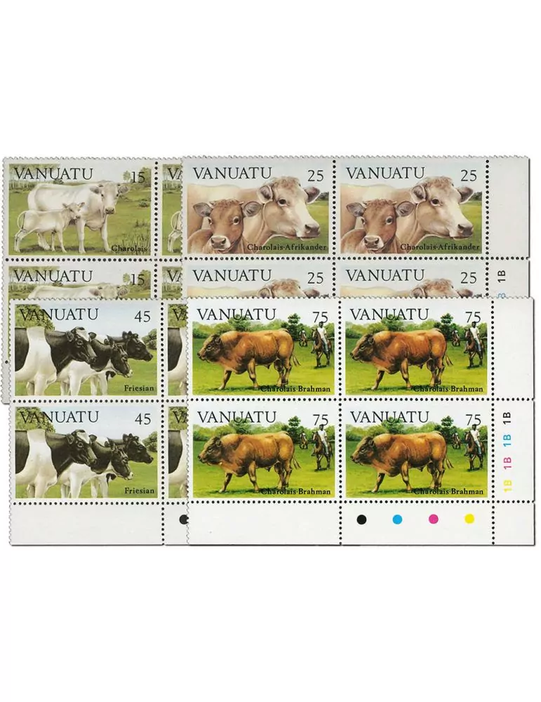 n° 695/698 - Timbre VANUATU Poste