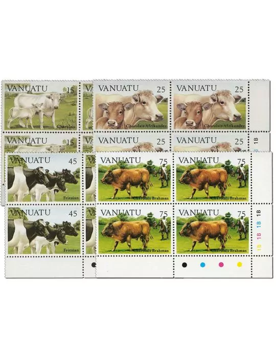 n° 695/698 - Timbre VANUATU Poste