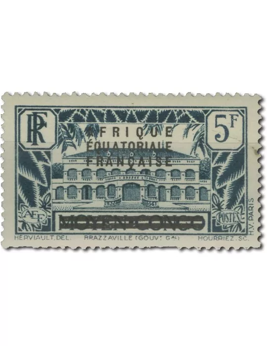 n° 1/16* - Timbre AEF Poste