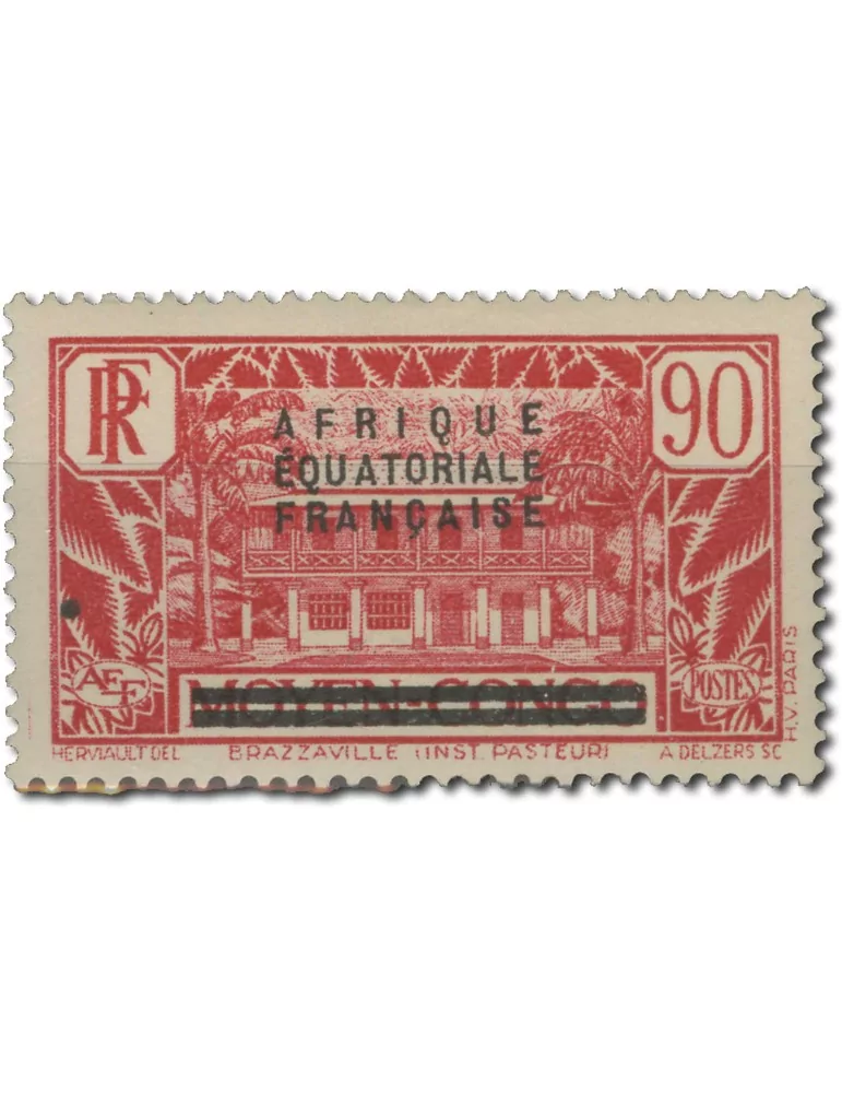 n° 1/16* - Timbre AEF Poste