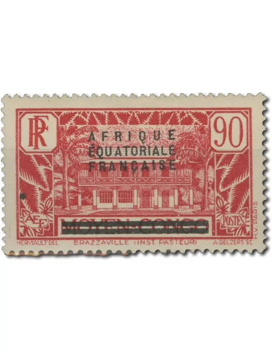 n° 1/16* - Timbre AEF Poste