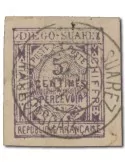 n° 1 obl. - Timbre DIEGO SUAREZ Taxe