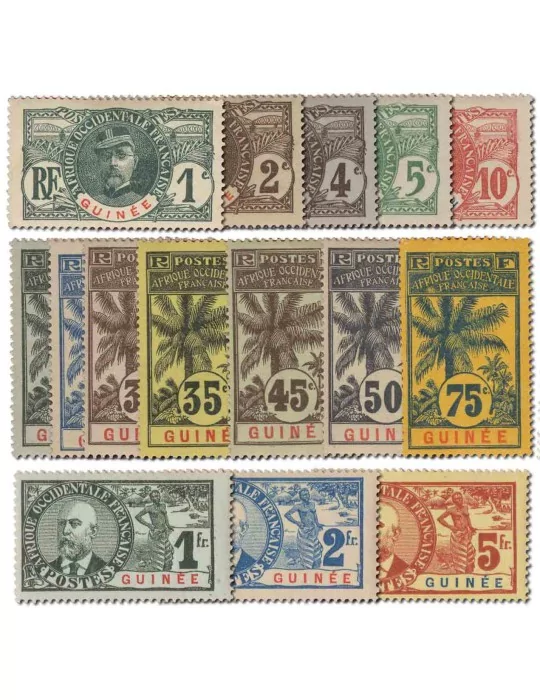 n° 33/47* - Timbre GUINEE Poste