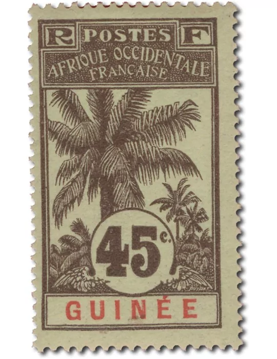 n° 33/47* - Timbre GUINEE Poste