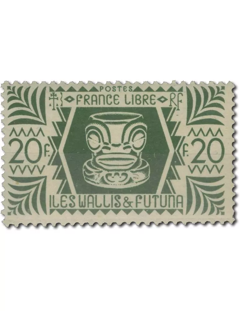 n° 133/146 - Timbre WALLIS ET FUTUNA Poste