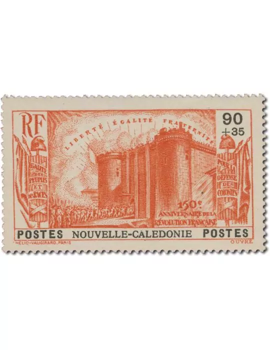 n° 175/179 - Timbre NOUVELLE CALEDONIE Poste