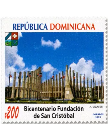 n° 2304 - Timbre DOMINICAINE Poste