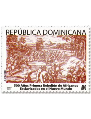 n° 2306 - Timbre DOMINICAINE Poste