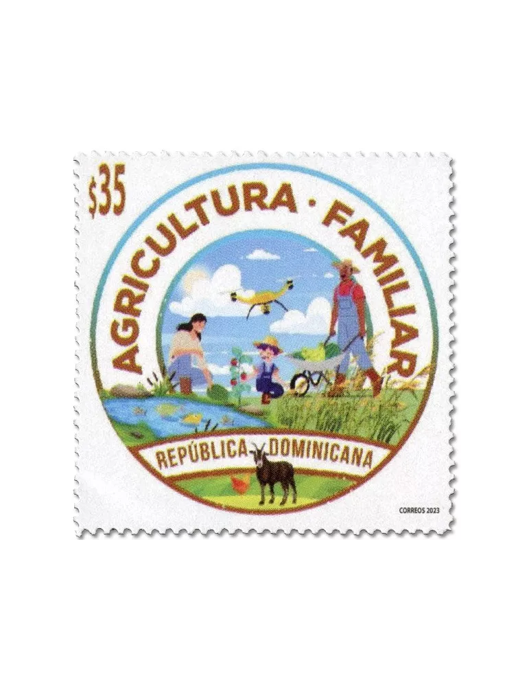 n° 2335 - Timbre DOMINICAINE Poste