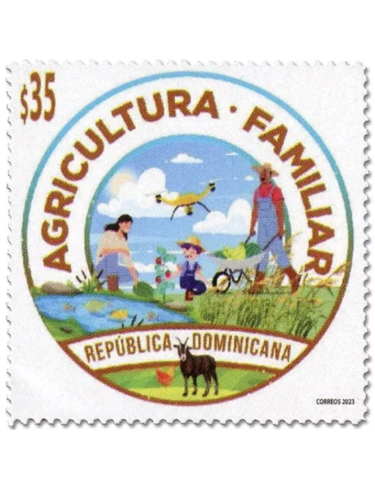 n° 2335 - Timbre DOMINICAINE Poste