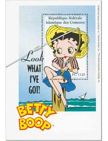 COMORES : Thématique (Betty Boop)