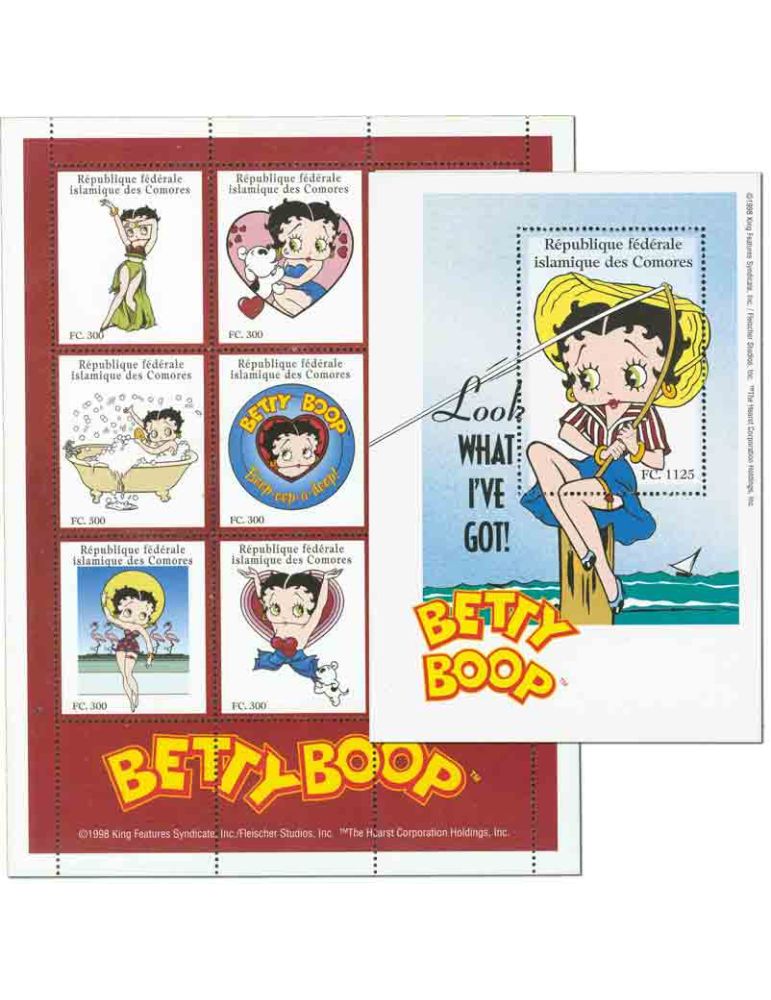 COMORES : Thématique (Betty Boop)