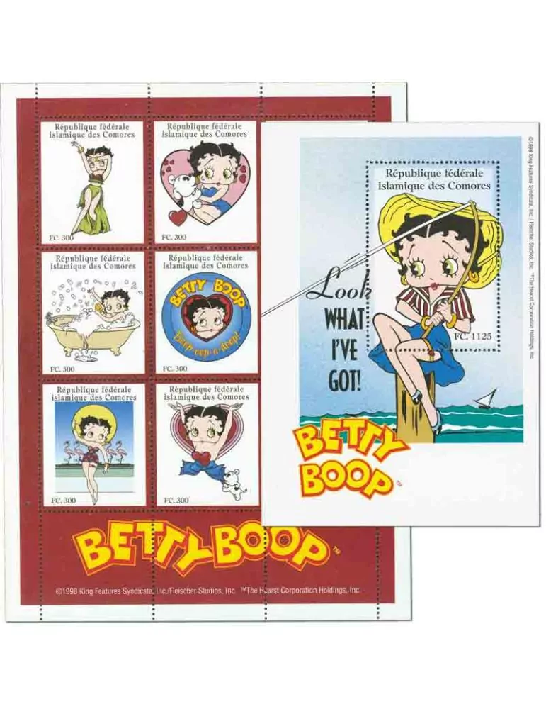COMORES : Thématique (Betty Boop)